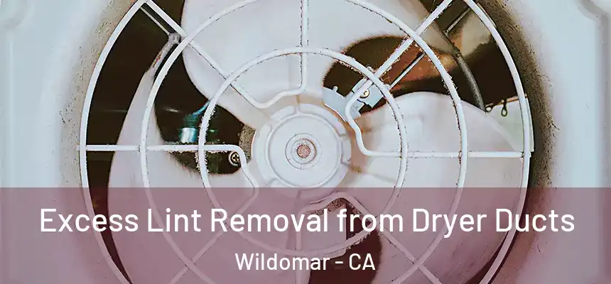  Excess Lint Removal from Dryer Ducts Wildomar - CA